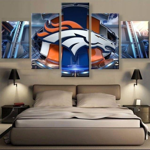 Denver Broncos Sport Wall Art Decor