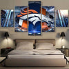 Image of Denver Broncos Sport Wall Art Decor