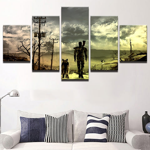 Fallout 3 Movie Wall Art Canvas Print Decor - CozyArtDecor