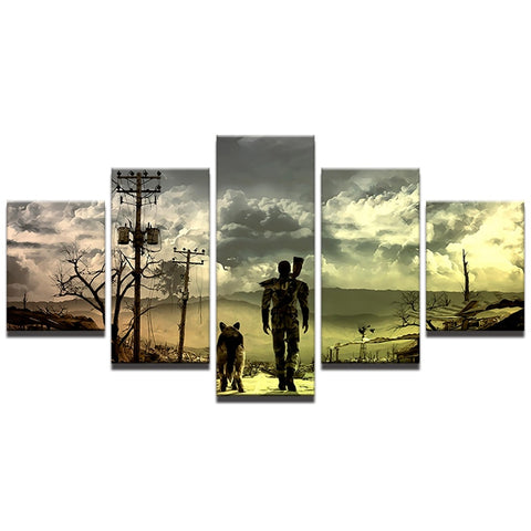 Fallout 3 Movie Wall Art Canvas Print Decor - CozyArtDecor