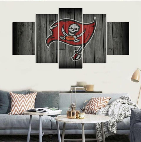 Tampa Bay Buccaneers Sports Team Wall Art Decor - CozyArtDecor