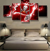 Image of Tampa Bay Buccaneers Sports Team Wall Art Decor - CozyArtDecor