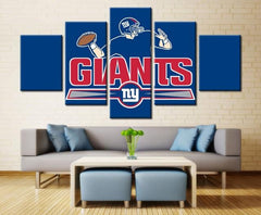 New York Giants Sports Canvas Print Wall Art Decor