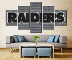 Oakland Raiders Canvas Wall Art print Decor