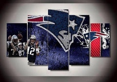 New England Patriots Sports Wall Art Decor