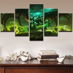 Game World Of Warcraft Wall Art Canvas Print Decor - CozyArtDecor