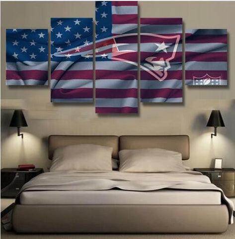 New England Patriots American Wall Art Decor - CozyArtDecor