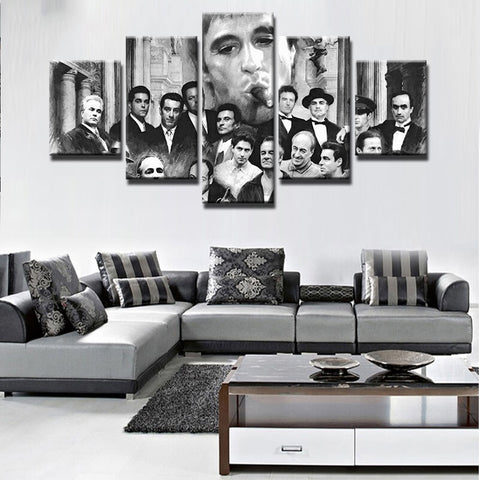 Gangsters Scarface Al Pacino Movies Wall Decor Art - CozyArtDecor