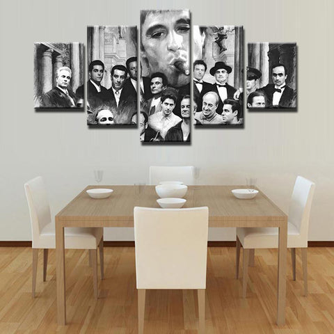 Gangsters Scarface Al Pacino Movies Wall Decor Art - CozyArtDecor