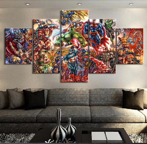 Marvel and DC Super Hero Wall Art Decor - CozyArtDecor