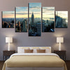 Image of New York City Building Landscape Wall Art Decor - CozyArtDecor