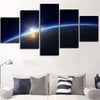 Image of Earth Planet Milky Way Space Wall Decor Art - CozyArtDecor