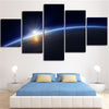 Image of Earth Planet Milky Way Space Wall Decor Art - CozyArtDecor