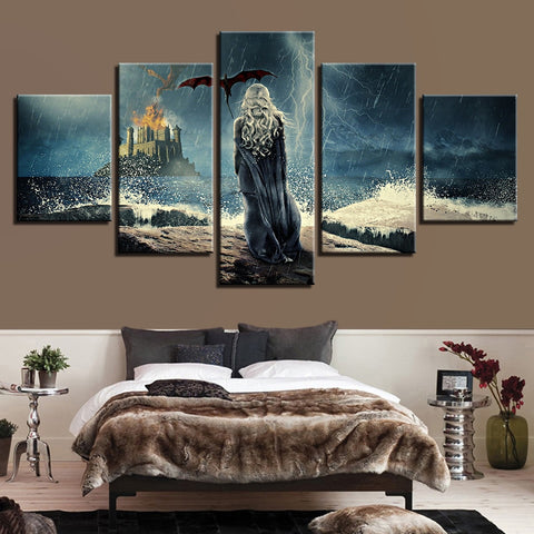 Game Of Thrones Wall Art Canvas Print Decor - CozyArtDecor