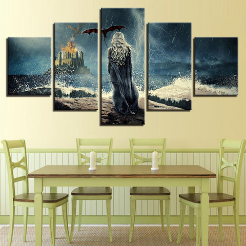 Game Of Thrones Wall Art Canvas Print Decor - CozyArtDecor