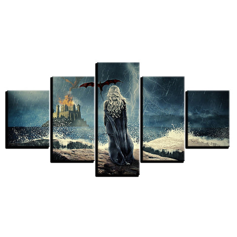 Game Of Thrones Wall Art Canvas Print Decor - CozyArtDecor