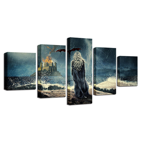 Game Of Thrones Wall Art Canvas Print Decor - CozyArtDecor