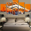 Image of Denver Broncos Sport Team Wall Art Decor