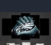 Image of Philadelphia Eagles Hand Glove Wall Art Decor