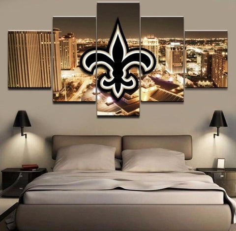 New Orleans Saints City Wall Art Decor