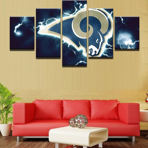 Los Angeles Rams Sports Wall Art Decor - CozyArtDecor