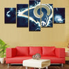 Image of Los Angeles Rams Sports Wall Art Decor - CozyArtDecor