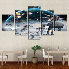 Millennium Falcon X-Wing Star Wars Wall Decor Art - CozyArtDecor