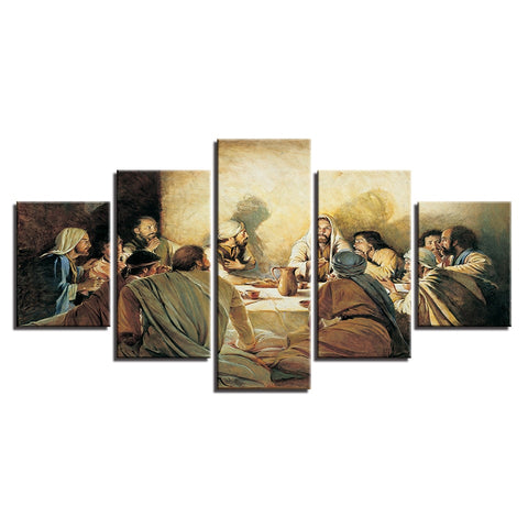 Jesus Last Supper Religion Abstract Wall Art decor - CozyArtDecor