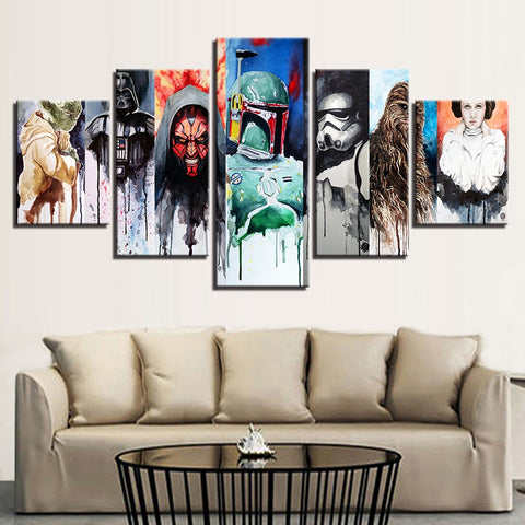 Star Wars Movie Character Wall Art Decor - CozyArtDecor