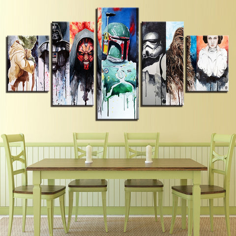 Star Wars Movie Character Wall Art Decor - CozyArtDecor