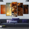 Image of Mystic Lion Wall Art Canvas Print Decor - CozyArtDecor