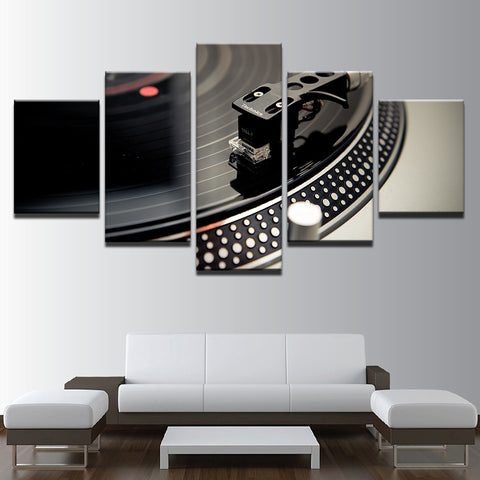 DJ Music Instrument Turntables Wall Decor Art - CozyArtDecor