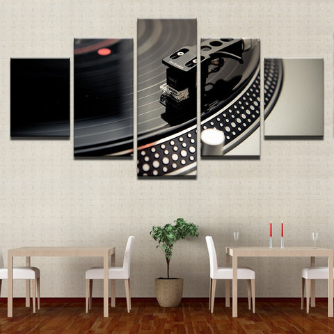 DJ Music Instrument Turntables Wall Decor Art - CozyArtDecor