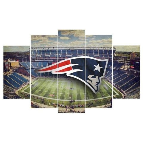 New England Patriots Stadium Sports Wall Art Decor