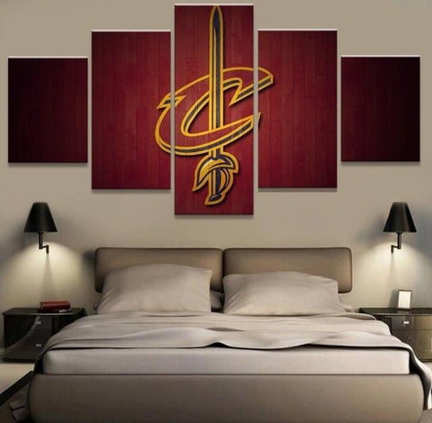 Cleveland Cavaliers Sports Wall Art Canvas Print Decor