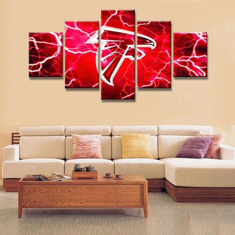 Atlanta Falcons Sports Wall Art Decor Canvas Print - CozyArtDecor