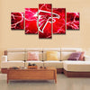 Image of Atlanta Falcons Sports Wall Art Decor Canvas Print - CozyArtDecor