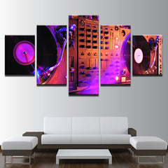 Psychedelic DJ Beats Music Wall Art Canvas Prints - CozyArtDecor