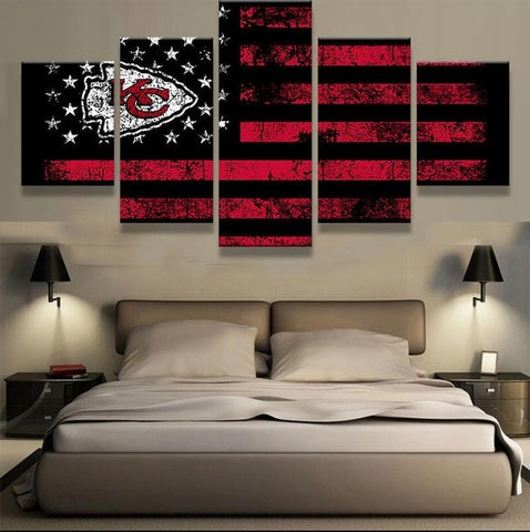 Kansas City Chiefs American Wall Art Decor - CozyArtDecor