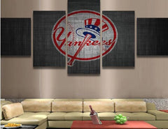 New York Yankee Sports Wall Art Decor Canvas print