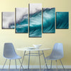 Image of Large Rolling Ocean Wave Wall Art Decor - CozyArtDecor