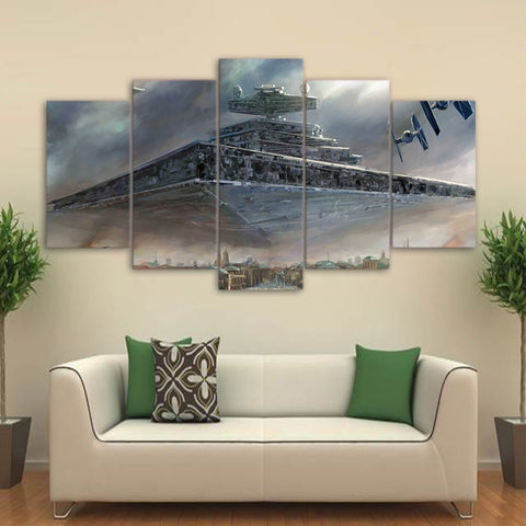 Star Wars Star Trek Spaceship Wall Art Decor - CozyArtDecor