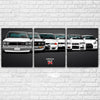 Image of Nissan Skyline GT-R GTR Sports Car Wall Art Decor - CozyArtDecor