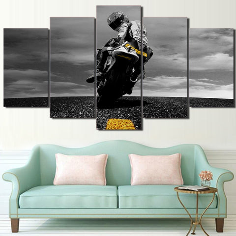 Valentino Rossi Motorcycle Wall Art Decor - CozyArtDecor