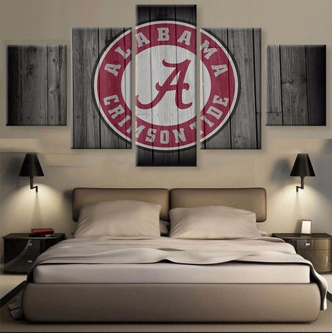 Alabama Crimson Tide Sports Team Wall Art Decor - CozyArtDecor