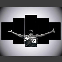 Cleveland Cavaliers Lebron James Wall Art Decor