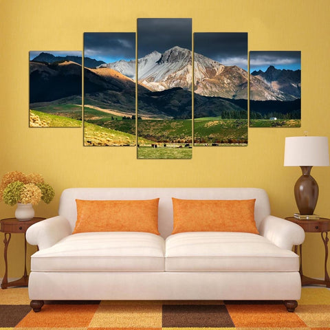 New Zealand Mountain View Wall Art Decor - CozyArtDecor