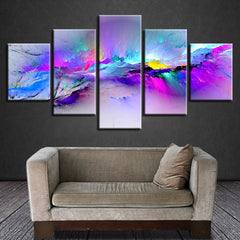 Color Abstract Graffiti Scenery Wall Art Decor - CozyArtDecor