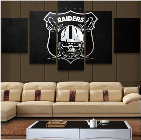 Oakland Raiders Sports Wall Art Decor