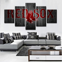 Boston Red Sox Team Wall Art Canvas Decor - CozyArtDecor